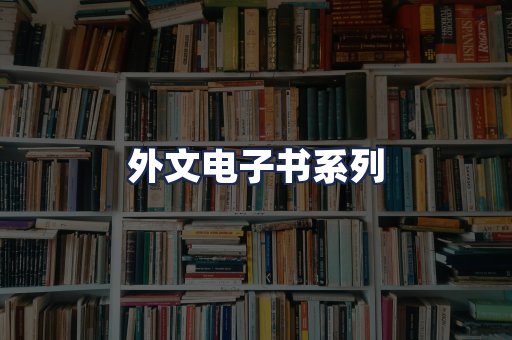 外文电子书系列